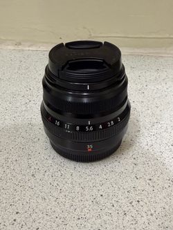 Used Fujifilm XF 35mm F/2 R WR Lens, Black