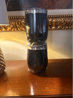 Black stainless steel 12 ounce tumblers - 2 count - NWT