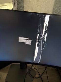 Dell 32” Curved Gaming Monitor – FOR PARTS –