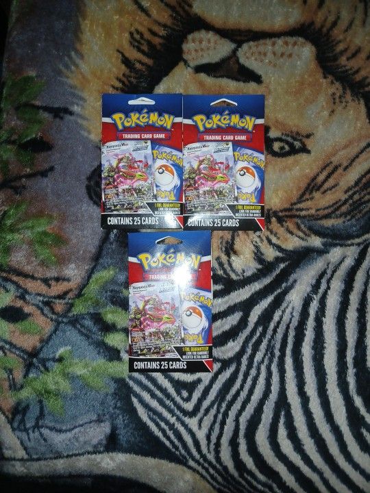 Three Pokémon TRADING CARD GAME 