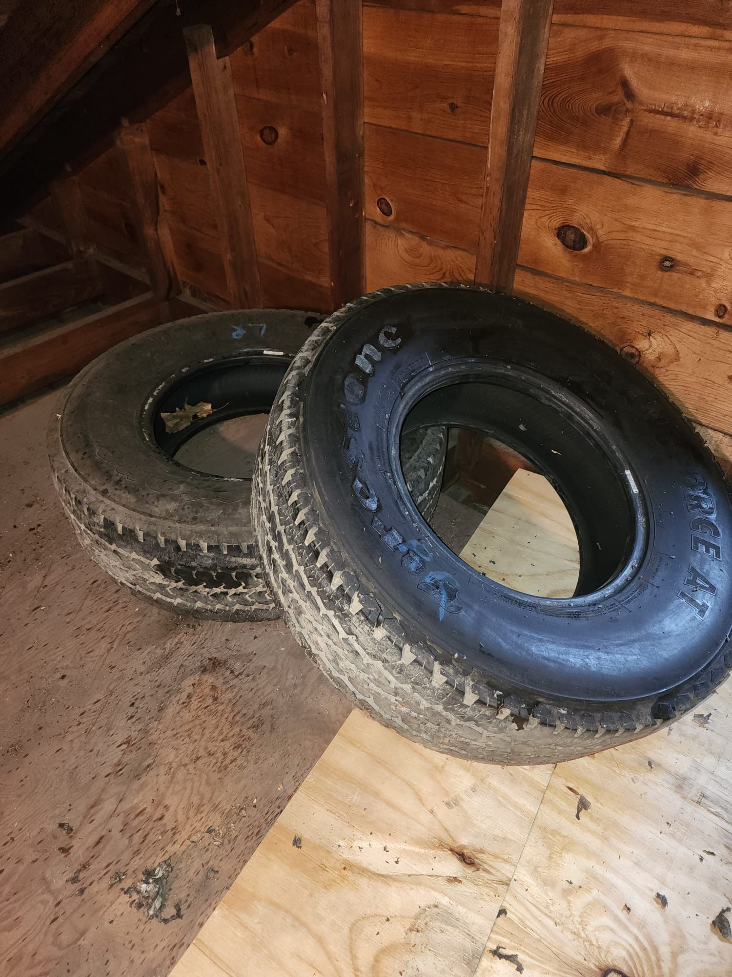 2 Firestone LT265/75R16 Tires