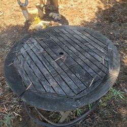 Collapsible Wooden Table