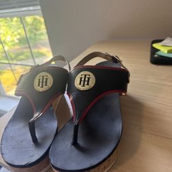 Tommy Hilfiger Wedge Sandals 8