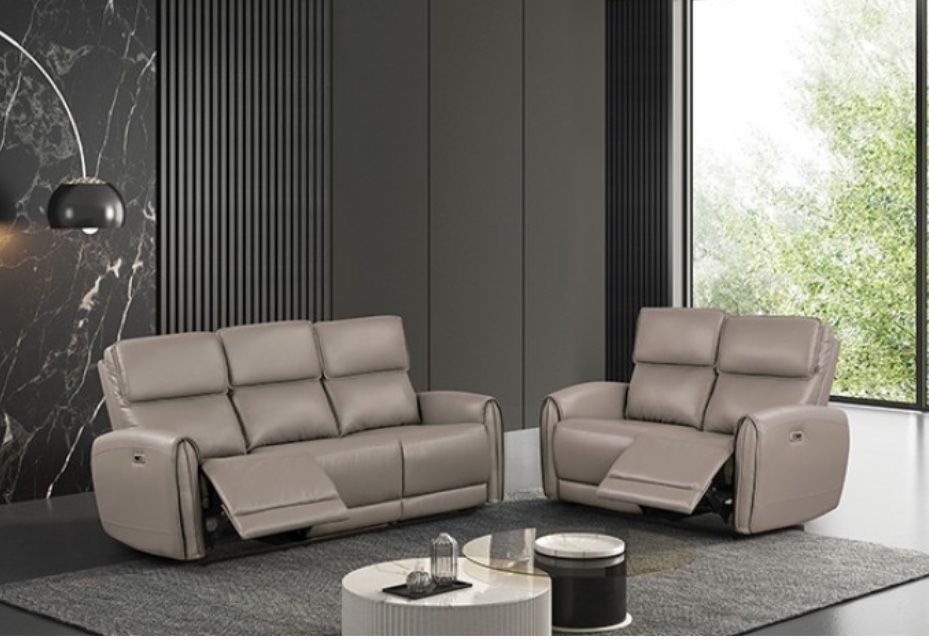 Power 2 Pc Recliner Sofa And Loveseat With USB-A & USB-c