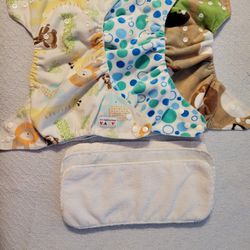 Reusable Cloth Diaper Bundle 