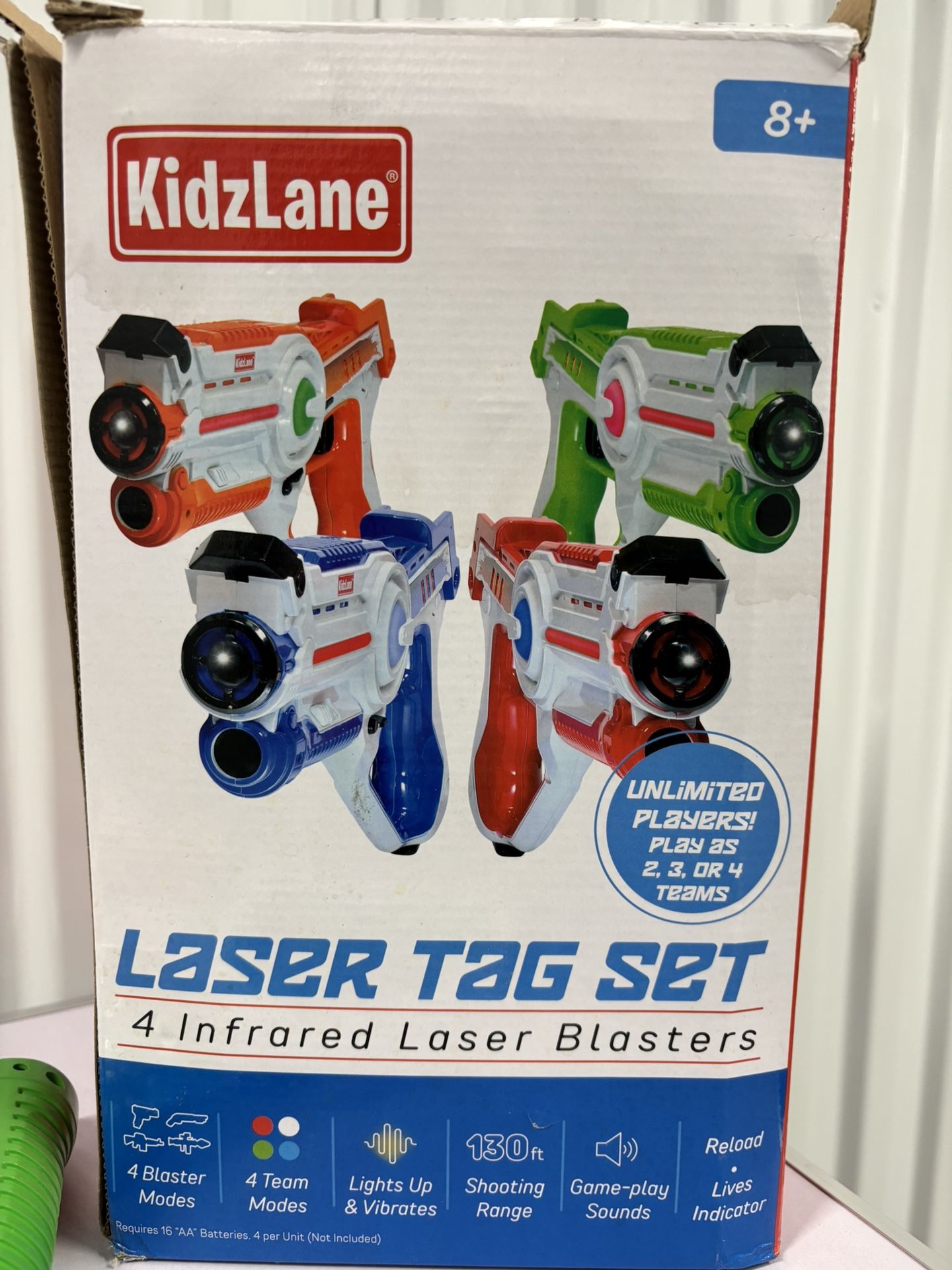 KidzLane Laser Tag Set (plus extra)