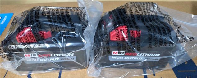 M18 Milwaukee Red Lithium High Output XC6.0 Battery