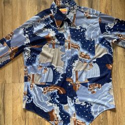 Blue Button Down Shirt