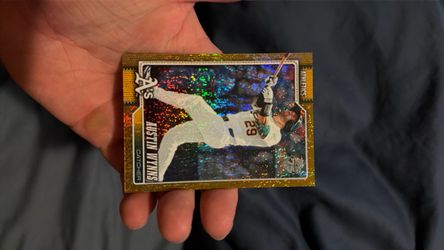 Austin Wynns Oakland Athletics Gold Foil Baseball Card