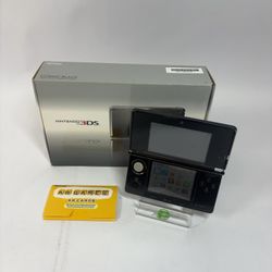 Nintendo 3DS Handheld Game Console CTR-001 Cosmo Black
