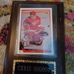 Chris Osgood 93 Upper Deck