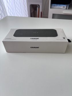 Courant Essentials Catch 2 Wireless Charger — Gray, Brand New