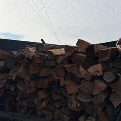 Dry Split Almond Mix Firewood!!!Ready Too Burn Seasoned Wood!!!