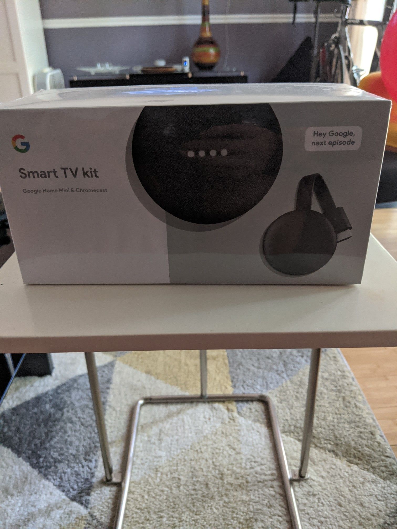 Smart TV kit - Google Chromecast & Google home mini