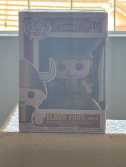 Looney Tunes Funko pop of  Elmer Fudo (opera)