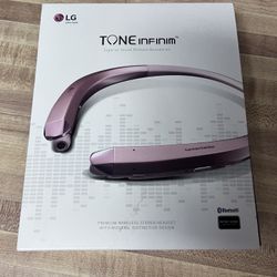 LG TONE INFINIM ROSE GOLD HEADSET 