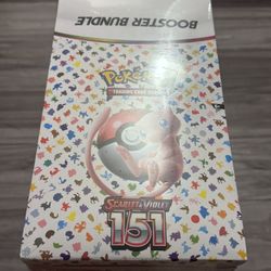 Pokemon 151 Scarlet And Violet Booster Bundle Display Sealed
