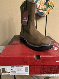 Wolverine Raider Durashock 10in Soft Toe Men’s Size 10EW