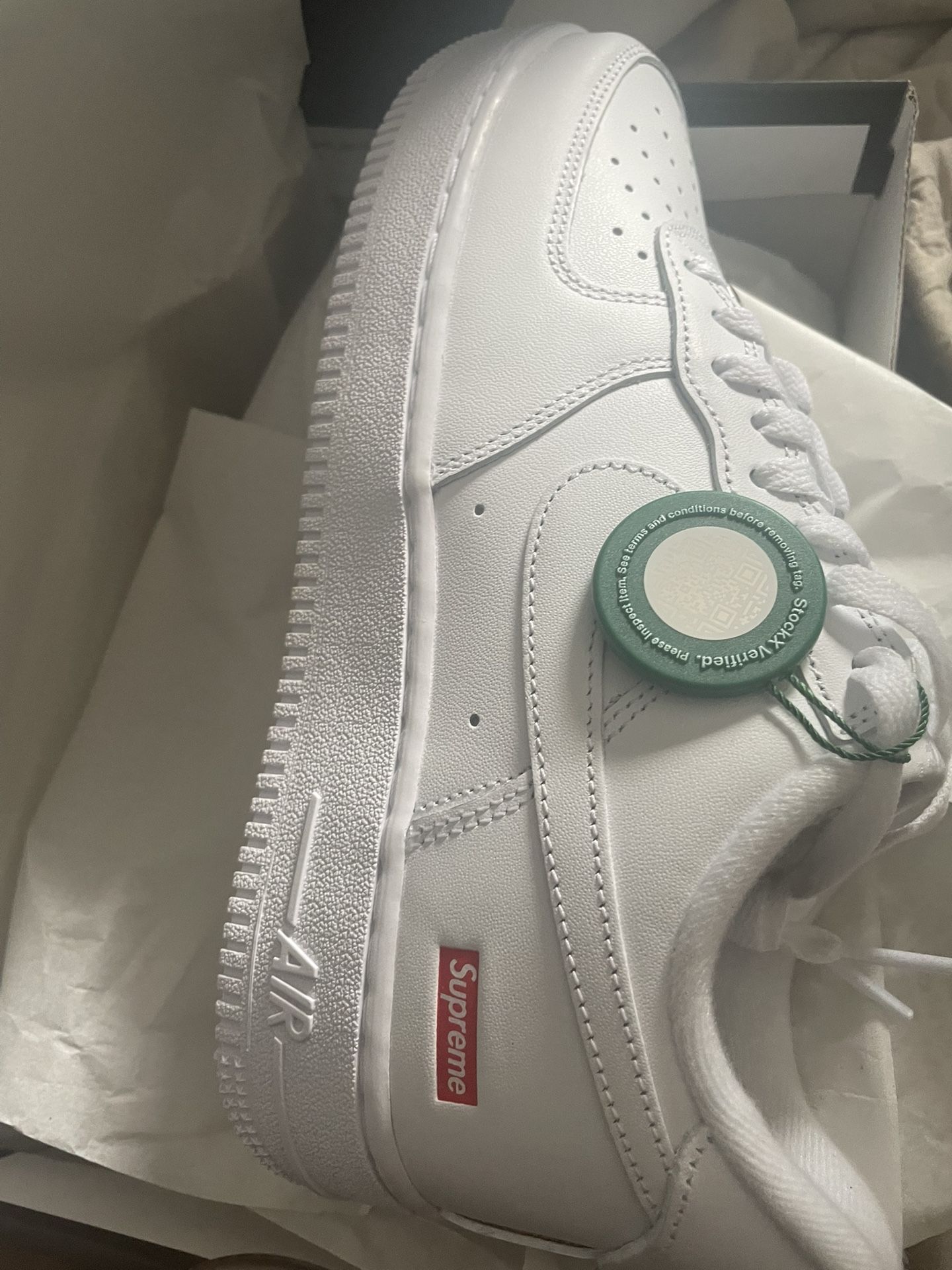 Brand New supreme air force 1s