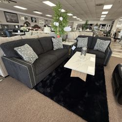 2 Pc Sofa And Loveseat With LED Lights NO CREDIT NEEDED $10 Down 