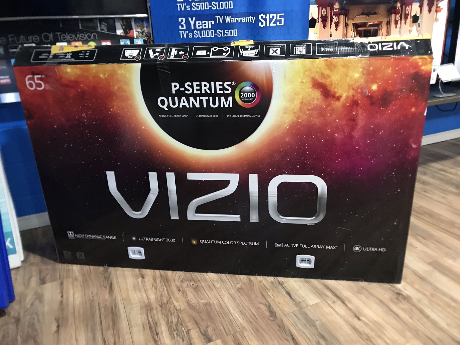 TV GUYZ! VIZIO 65” P-Series Quantum 4K HDR Smart TV - PQ65-F1