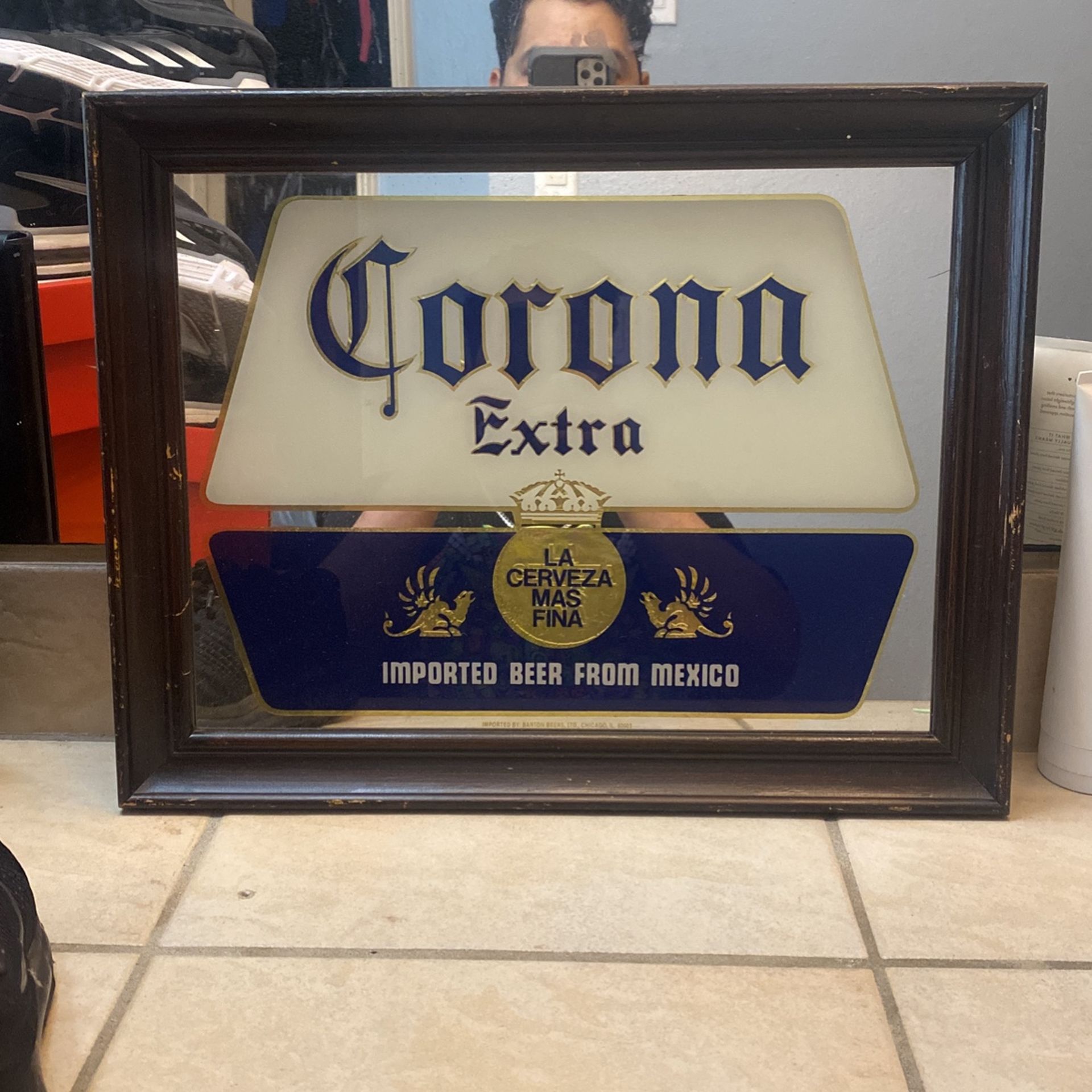 Corona Bar Mirror Sign for Sale in Van Buren, AR OfferUp
