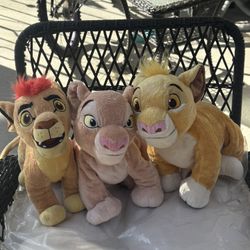 Lion King Plushies