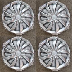 4 Silver hubcaps for Toyota Corolla Camry matrix Avalon 4runer also available in black