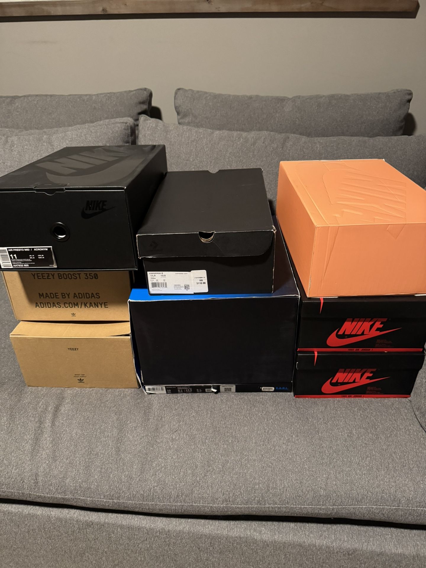 Jordan’s, Yeezys, Nikes - 11/11.5/12 - See breakout in description
