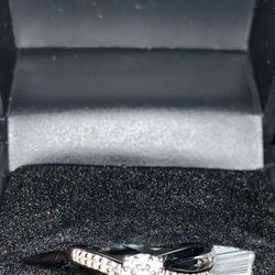 Cluster Diamond Promise Ring Size 7