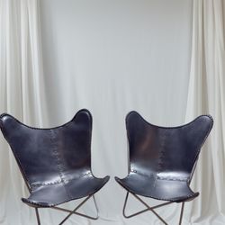 Black Leather Chairs