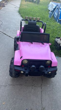 Jeep motorized with charger