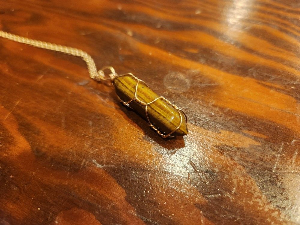 Tiger Quartz Necklace