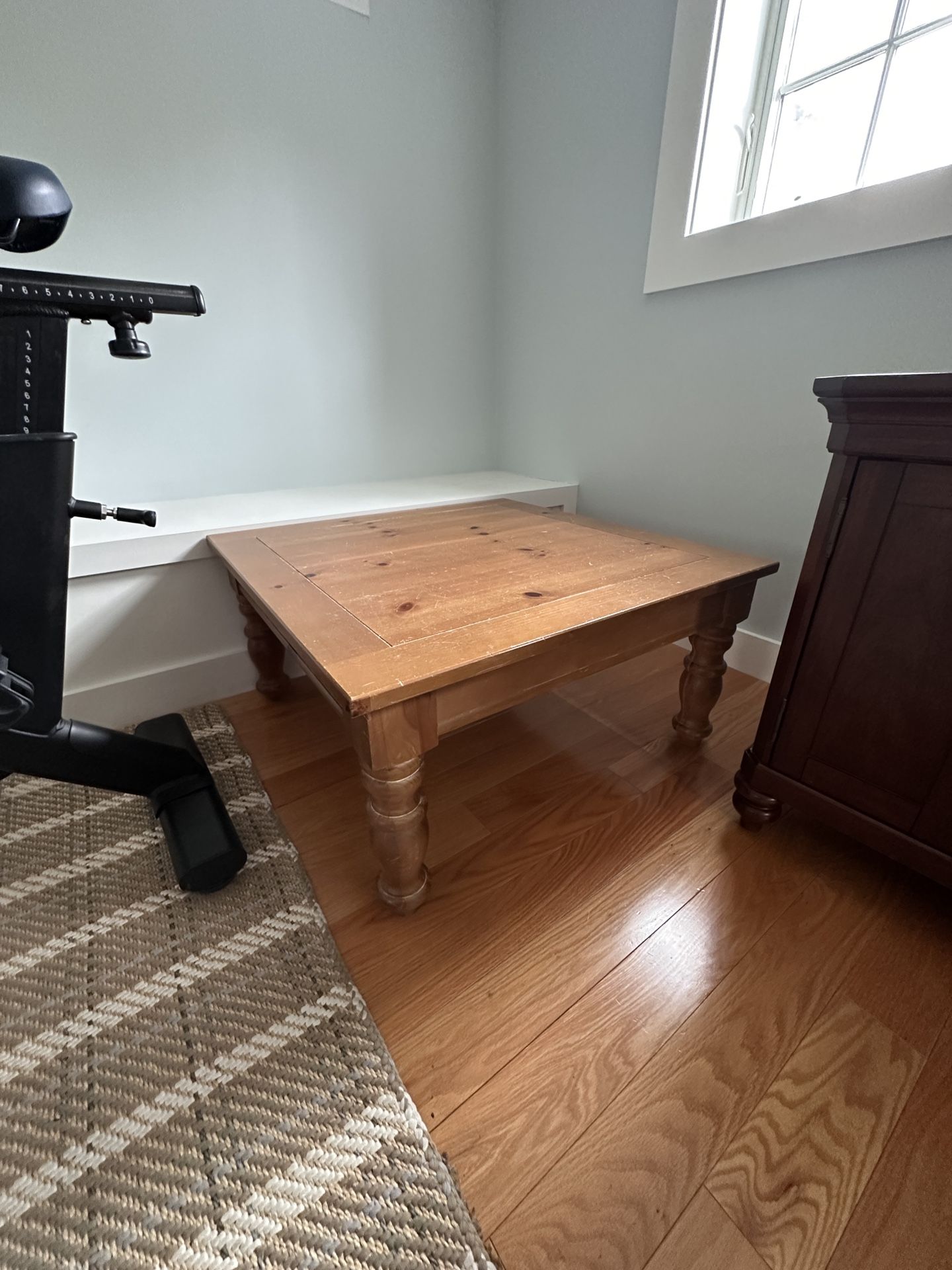 Square Wooden Coffee Table