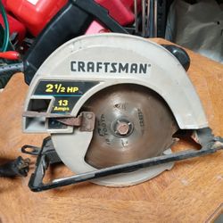 Craftsman 7 1/4 Saw 2 1/2 hp