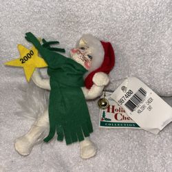 Annalee Mobilitee Dolls 2000 Holiday Cheer Cat