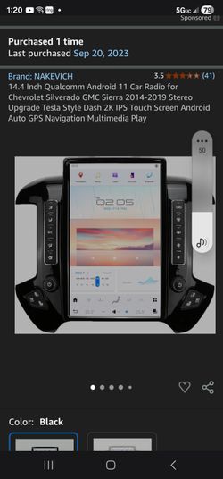 Android Screen  For Gmc And Sliverado Trucks