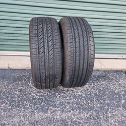 235 55 18. 1 tire Goodyear and 1 ironman
