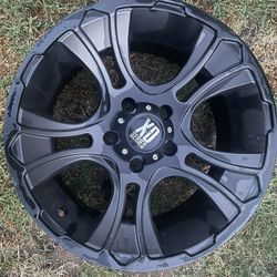 wheel aluminum XD Series 17”x 9”  fit  5 logs brand new one only 