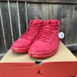 Nike Air Jordan 12 Gym Red Suede Size 10.5