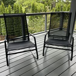 Pair of Modern Outdoor Rocking Chairs From CB2