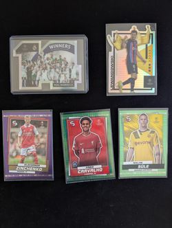 Topps UEFA Superstars Lot – Zinchenko /99 + Carvalho & Süle /199 – 85 Cards
