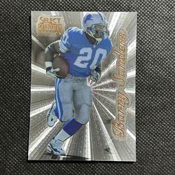 1996 Select Certified #33 Barry Sanders Detroit Lions HOF 