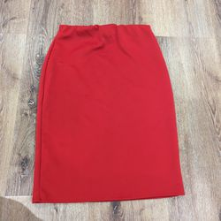 Pencil Skirt red sz 0