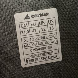 Rollerblade Macroblade 100 Men’s 