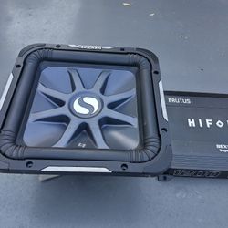 Kicker L7 and amp combo