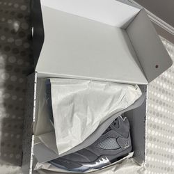 Jordan Wolf Grey 5 Size 9 Deadstock