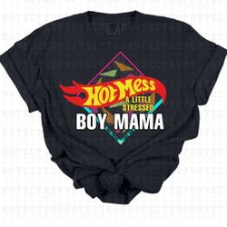 Custom Boy Mom Graphic Tee