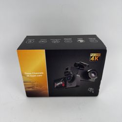 Three Channels 4k Dash Cam 8MP HD Camera