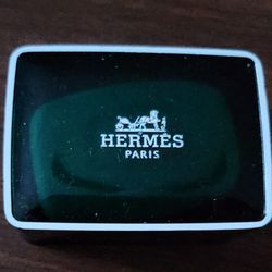 Vintage HERMES Paris Perfumed soap Eau d'orange verte Miniature 25 gr New in Box! 